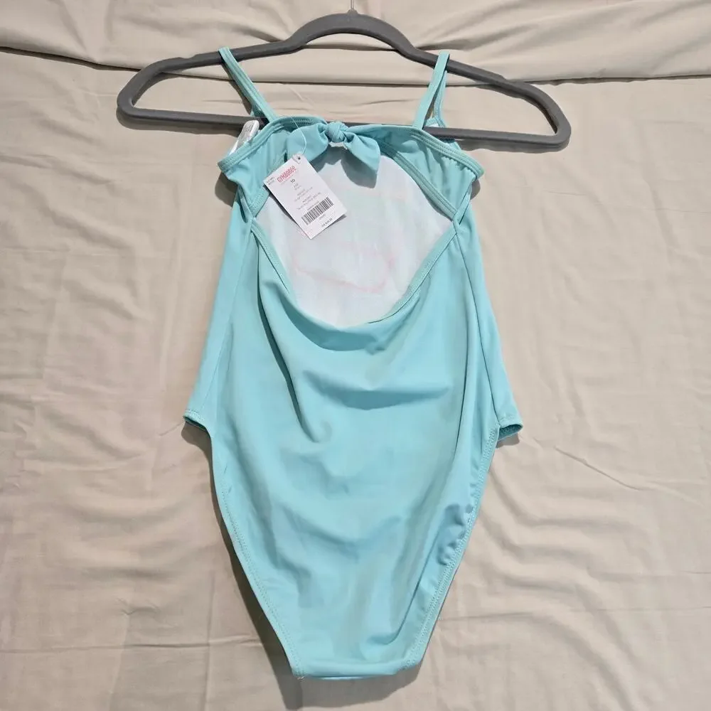 NWT Gymboree Popsicle Party 1 pc Swimsuit UPF 50+ Sunscreen Girls Sz 10